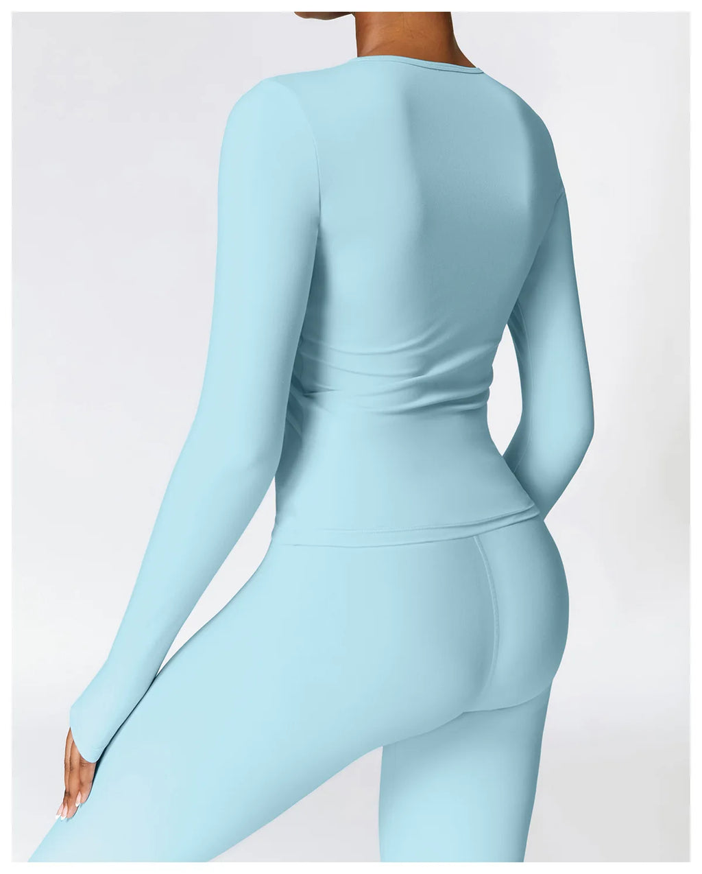 Aura leggings Set - Sky Blue