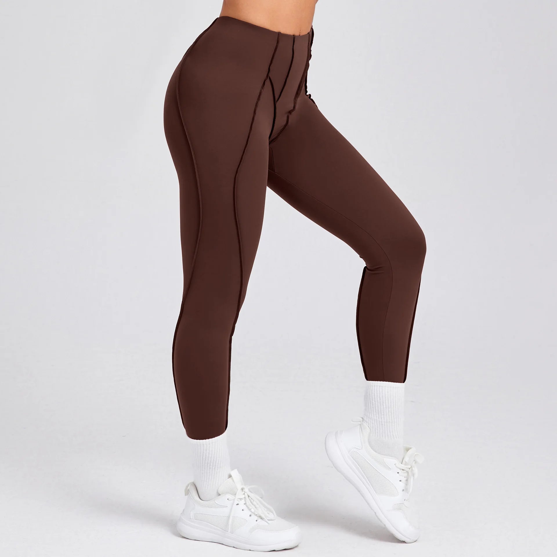 AeroFlex Leggings - Coffee