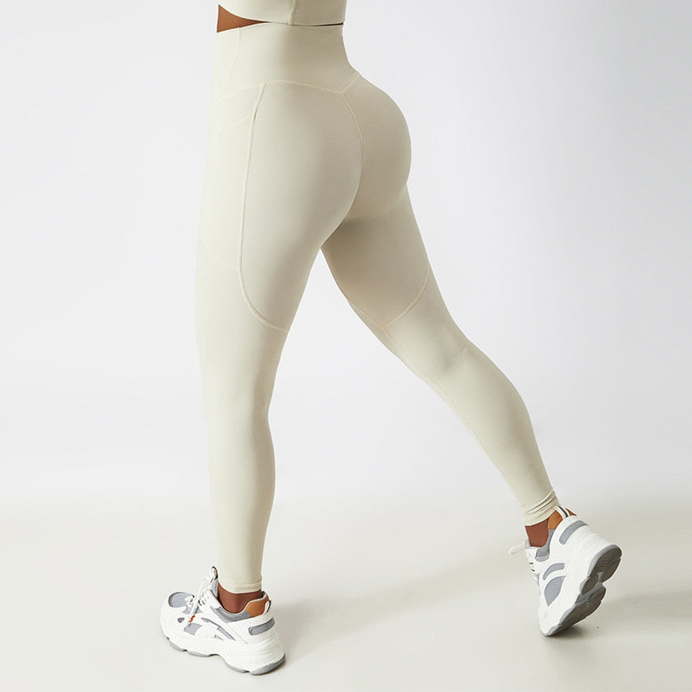 AvaFit Leggings - Ivory