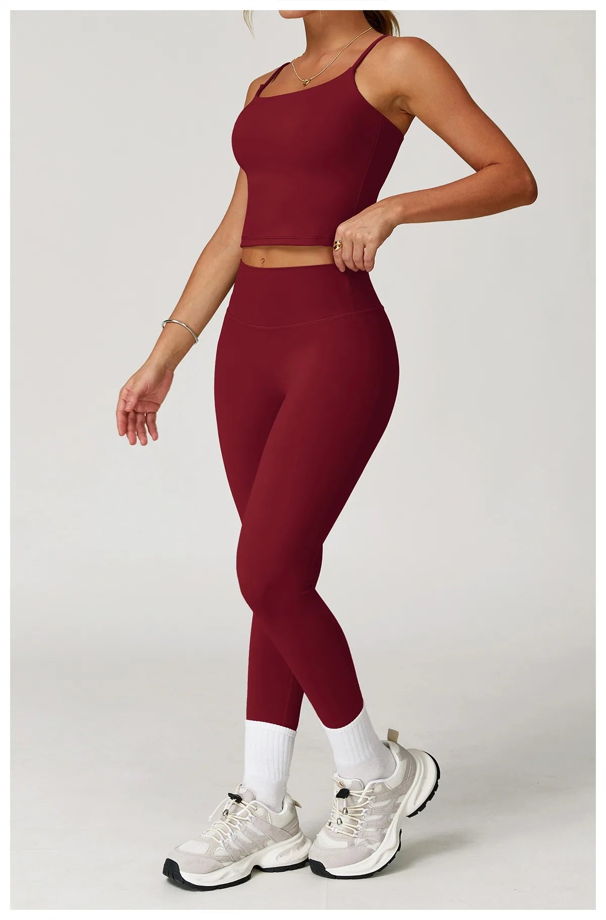 Lunara Leggings Set - Red