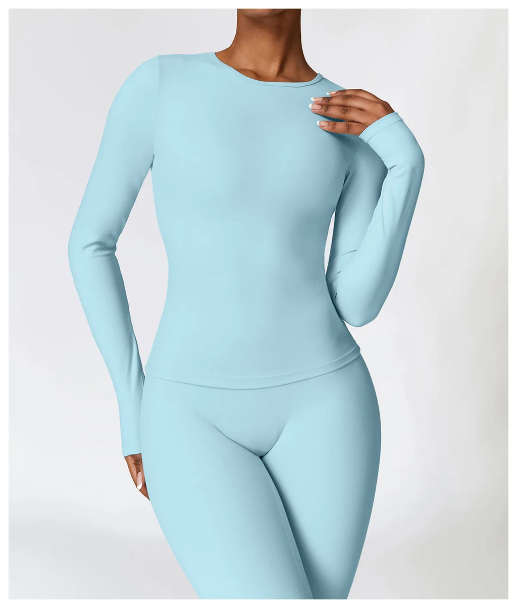 Aura leggings Set - Sky Blue