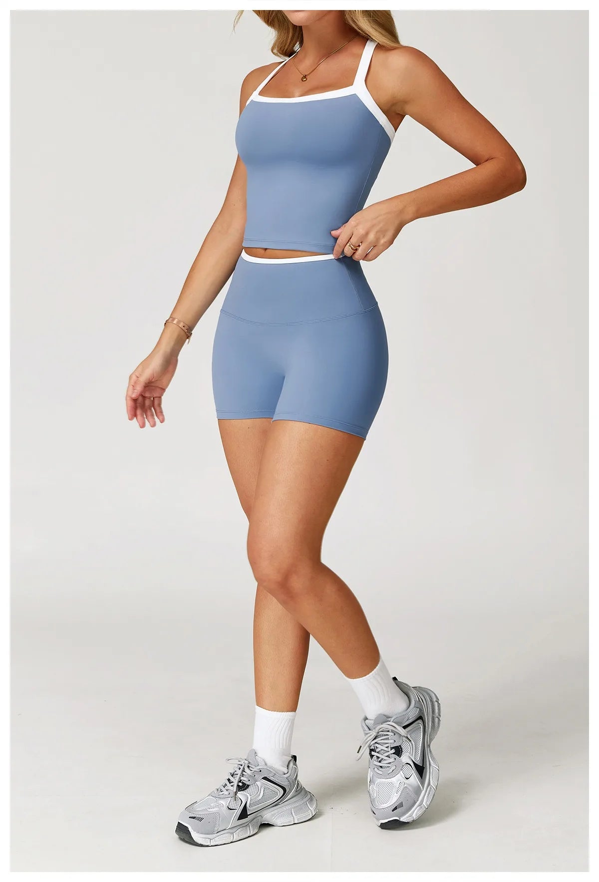 Lyra Shorts - Haze Blue