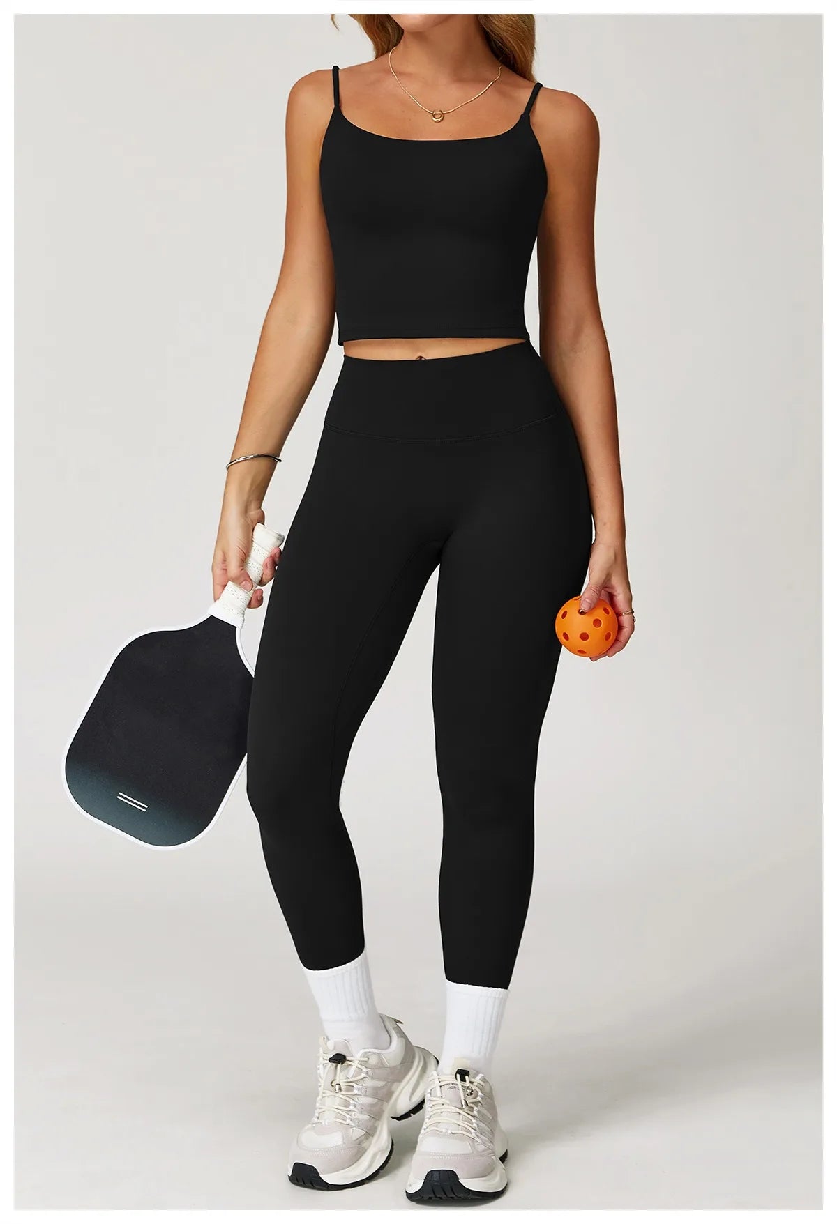 Lunara Leggings Set - Black