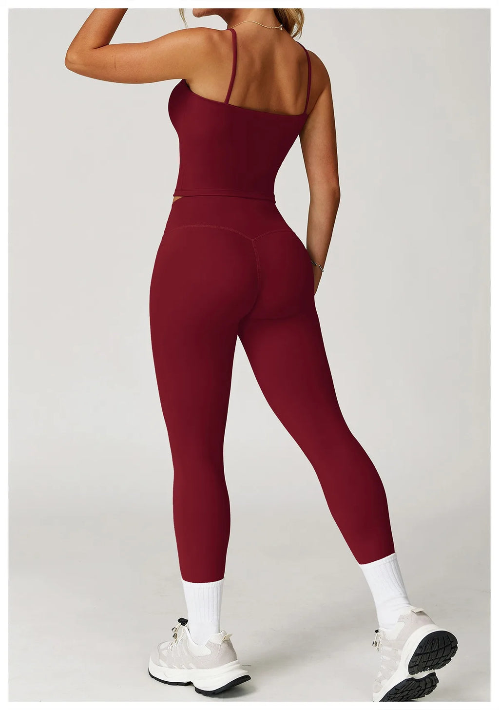 Lunara Leggings Set - Red