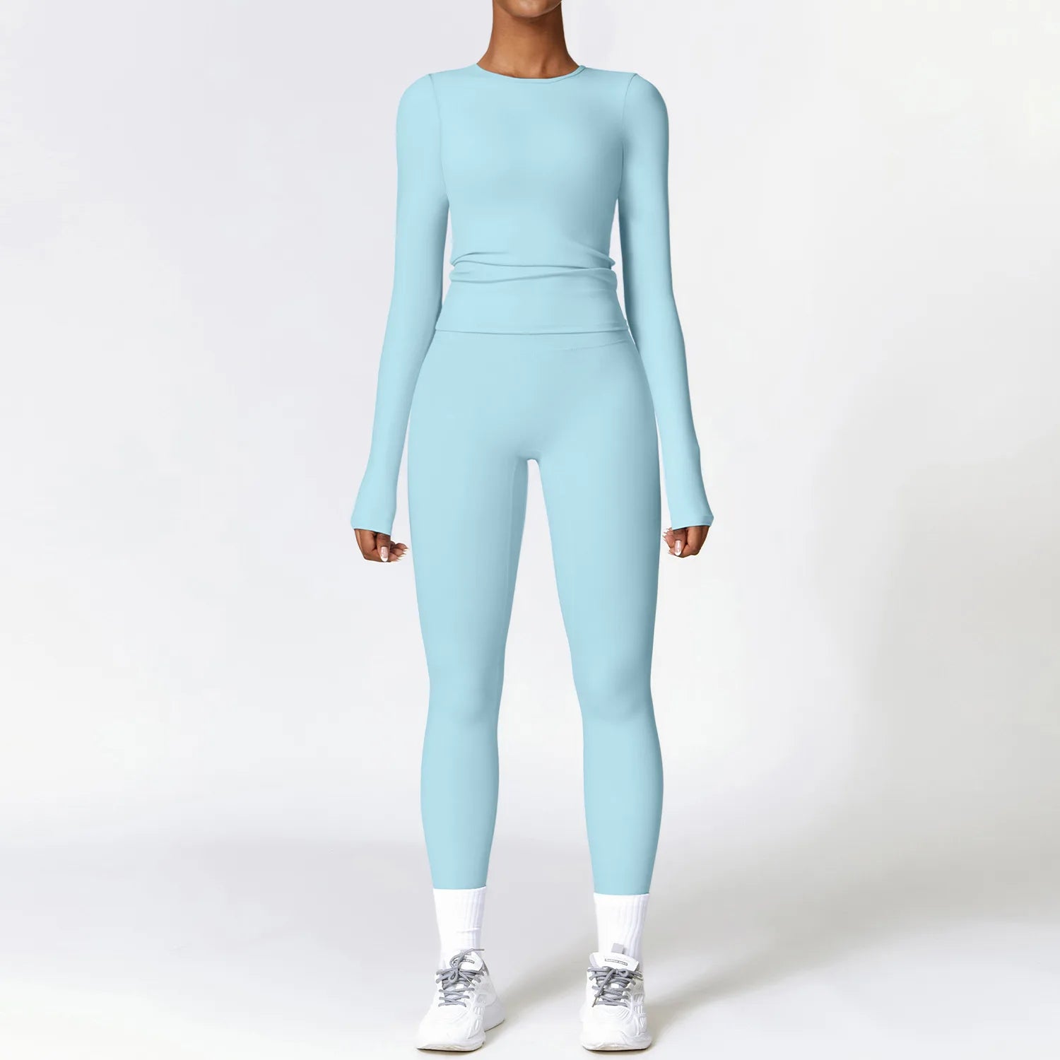 Aura leggings Set - Sky Blue
