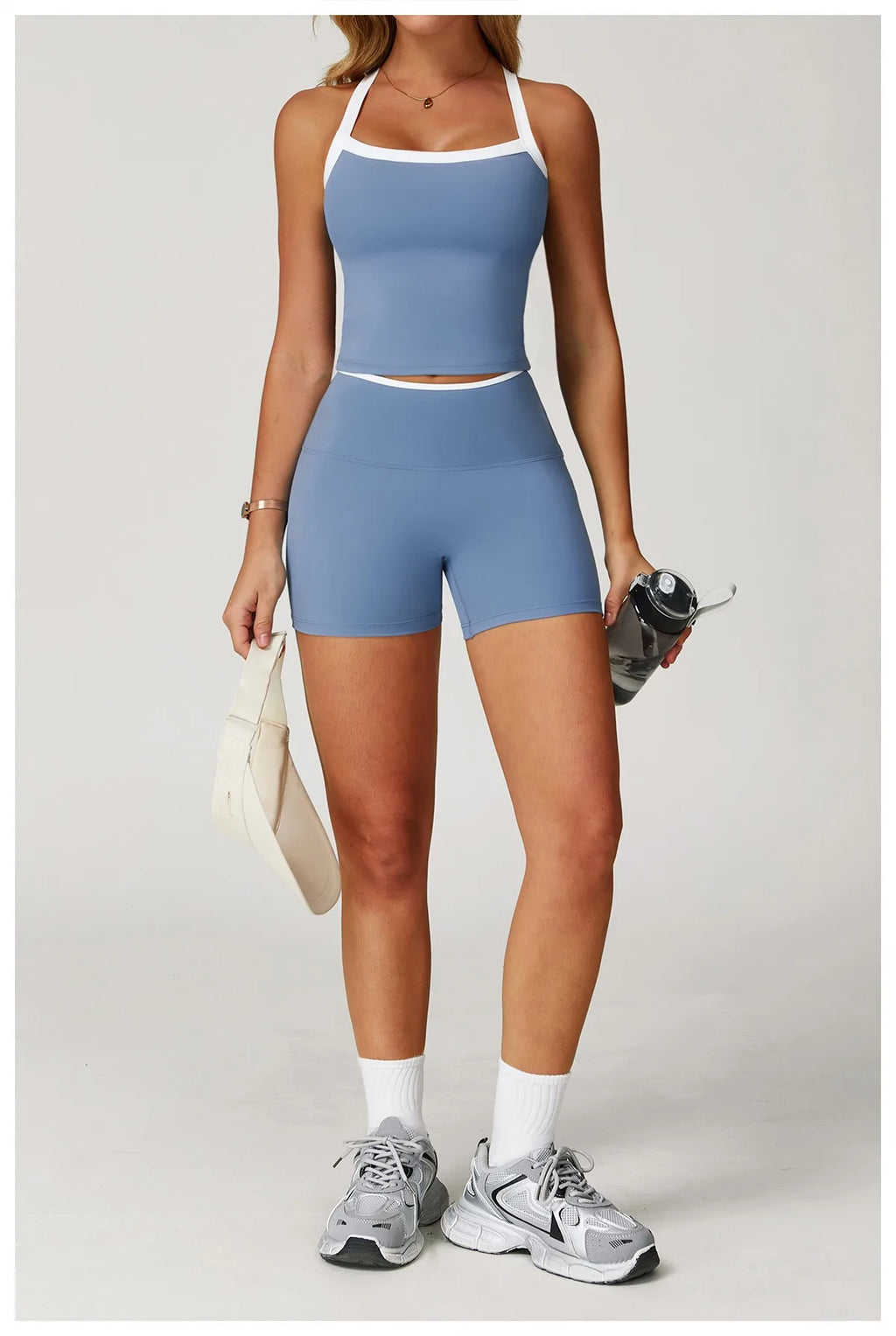 Lyra Shorts - Haze Blue